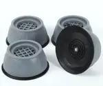 4Pcs Universal Anti Vibration Feet Pads Washing Machine Rubber Mat Anti Vibration Pad Dryer Refrigerator Base Fixed Non Slip Pad Furniture Pads - Image 6