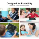 8.5 inch LCD Colorful Writing Tablet Child Handwriting/Drawing/Painting Blackboard Erasable Ultra-Thin Pads All in 1 Learning Tab for kids