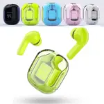 EARBUDS AIR 31 AIRPODS WIRELESS EARBUDS WITH CRYSTAL TRANSPARENT CASE WITH TYPE SOFT SILICONE POUCH WITH C CHARGING |EARBUDS BLUETOOTH 5.3 | NEW MODEL AIR 31 - Image 2