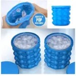 Magic Ice Cube Maker Genie Silicone Rubber Ice Tray Mold