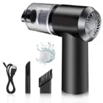 3 in 1 MINI CAR VACCUM CLEANER for Car, Vaccum Cleaner with Blower, Rechargabe Car Vaccum Cleaner, 3 in 1 Vaccum Cleaner for Car Cleaning with Blower - Image 2