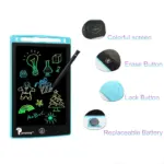 8.5 inch LCD Colorful Writing Tablet Child Handwriting/Drawing/Painting Blackboard Erasable Ultra-Thin Pads All in 1 Learning Tab for kids - Image 2