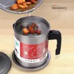 Kitchen Oil filter Pot Oil Jug Stainless Steel Oil Filter Pot 100% Imported Fat Separator Storage Container Kitchen Tool - Image 3
