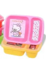 School Lunch Box with Spoon multicolor 2 portions - Image 3