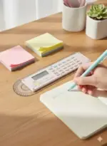 Ruler Calculator Scale Mathematics School Fancy Stationery - Image 4