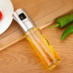 Glass Oil Spray Bottle Pump for Oil-Control Kitchen Olive Oil-Sprayer Pot Bottle Dispenser Gadget Cooking Tools For BBQ,Baking,Frying,Salad