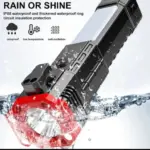 TORCH Multifunction Hammer Portable Led Flashlight Rechargeable LED Hammer Torch Flashlight,Car Emergency Tool with Window Breaker,Cutter - Image 3