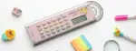 Ruler Calculator Scale Mathematics School Fancy Stationery