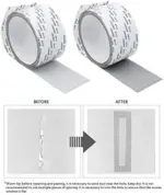 5x200cm Screen Repair Tape Window Door Waterproof Mosquito Net Patch Self-adhesive Super Fix Mesh Netting Broken Holes Too - Image 2