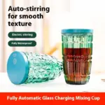 Automatic Mixing Cup Lassi maker lemon water maker Coffee maker rechargeable Glass material - Image 6