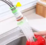 1 Pcs Water Filter Faucet Filter, Booster Shower Kitchen Water Filter Tap Head, 360 Degree Adjustable Water Tap Extension Filter Shower Water Tap Bathroom Faucet Extender Home Kitchen Accessories - Image 2