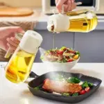 2 in 1 Oil spray jug oil container bottle
