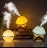 Planetary Humidifier Bedroom Atmosphere Night Light Home Use Usb Desktop Silent Aromatherapy Air Sprayer